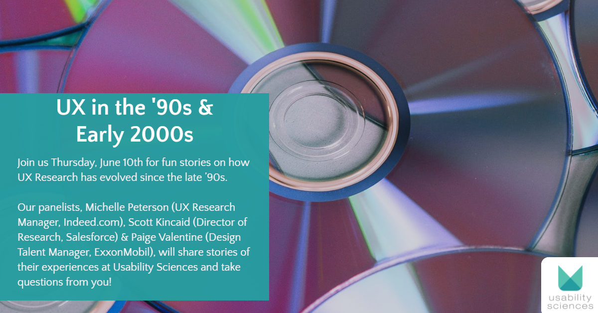 Webinar: UX in the '90s & Early 2000s